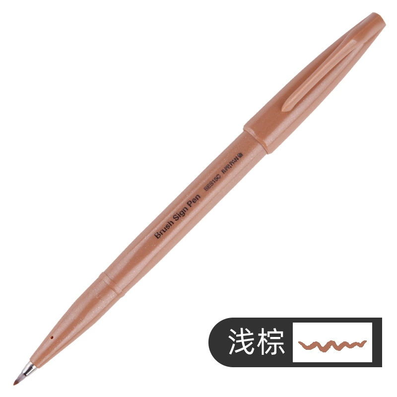 Новый цвет японской ручки Pentel Pentita Touch, цветной корпус, мягкая головка, цветочный рисунок на корпусе