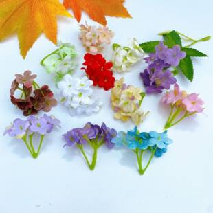 Realistic small decorative flowers, hair accessory, wrist flower, hairgrip, decorative accessory, DIY