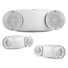 跨境美客多南美LED应急照明灯3W消防出口壁挂双头灯小牛眼应急灯