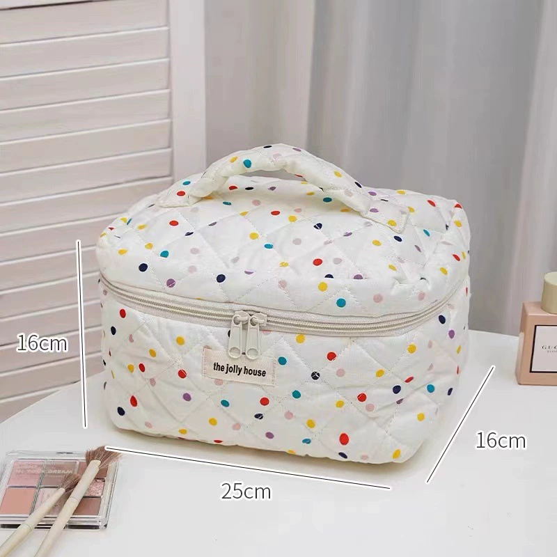 Fresh cute handheld capacious organizer bag for traveling