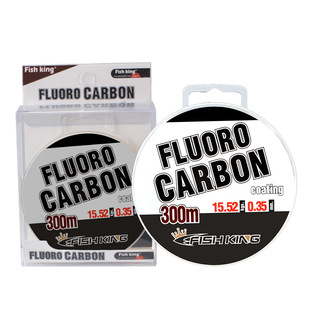 Ftk Nylon Line 300m Fishing Line Imitation Carbon Line Imitation Carbon Fluorocarbon Line Sub-Line Sea Fishing Manufacturer Cross-Border Wholesale