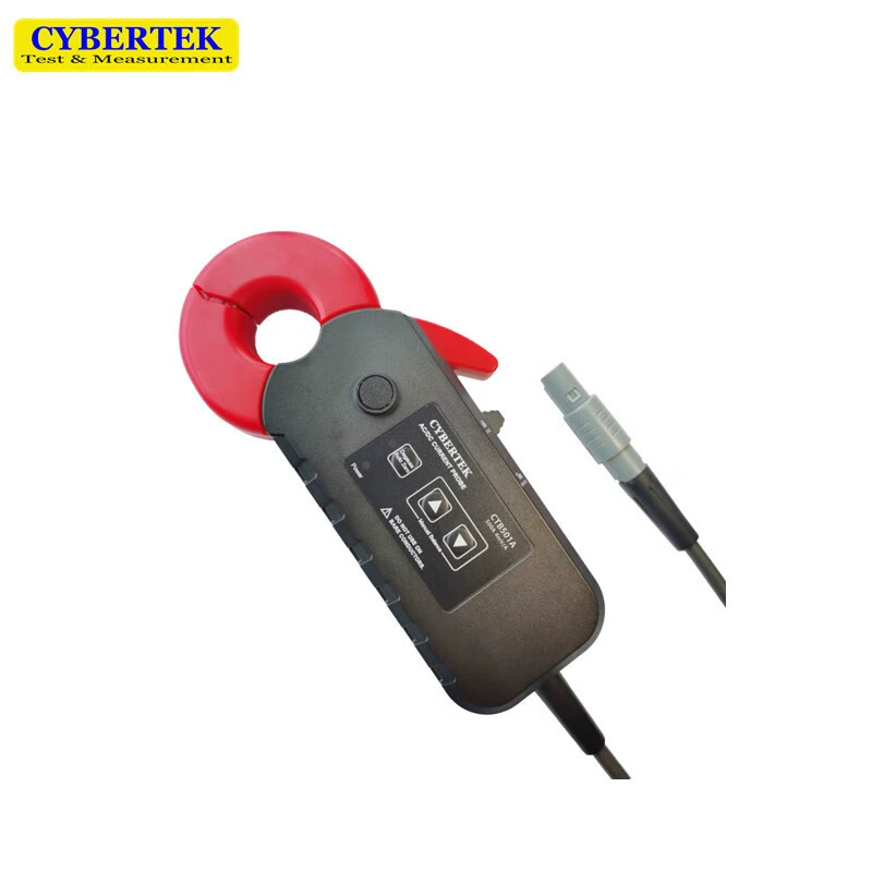 CYBERTEK использует высокоточный токовый датчик CTB501A 500A/500 кГц с источником питания CTB10.