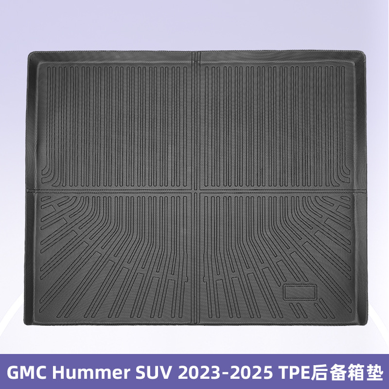Para GMc Hummer SUV 2023 - 2025 3D todo el tiempo material TPE almohadilla de pie almohadilla del maletero