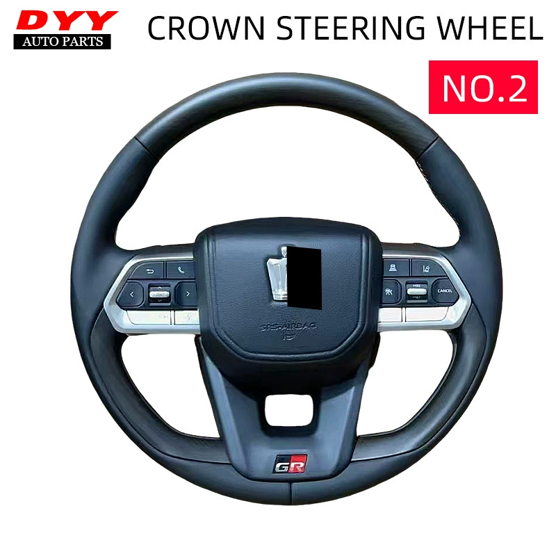 Подходит для рулевого колеса Crown Toyota (старые и новые серии), рулевое колесо из карбона, рулевое колесо из персикового дерева для CROWN