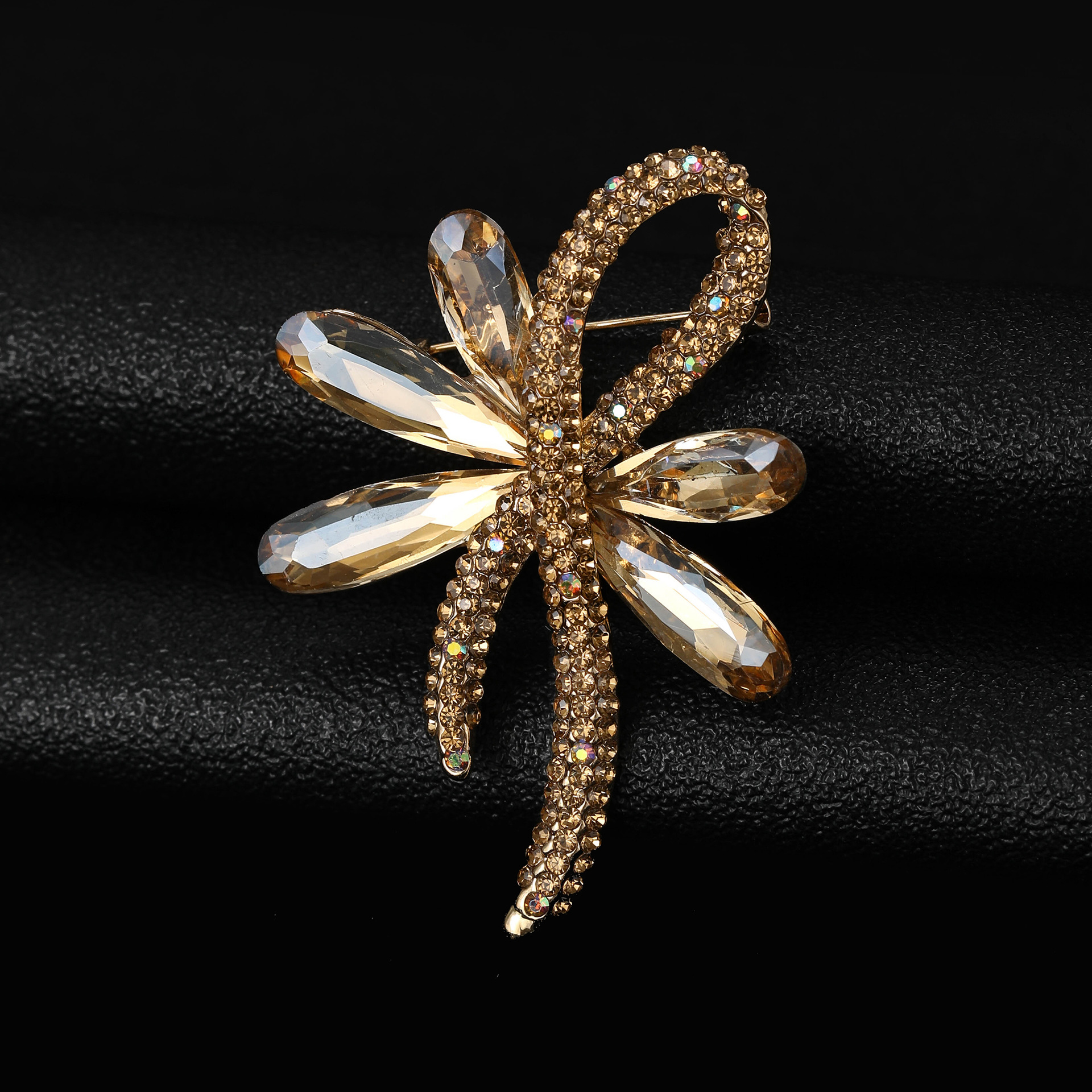 15g Weight Rhinestones Inlay Material Brooches Classification Holiday Occasion Alloy Material Bow Knot Pattern Women's Gender Inlay Design Pin Bow Knot Alloy Inlay Rhinestones Women's Brooches 25