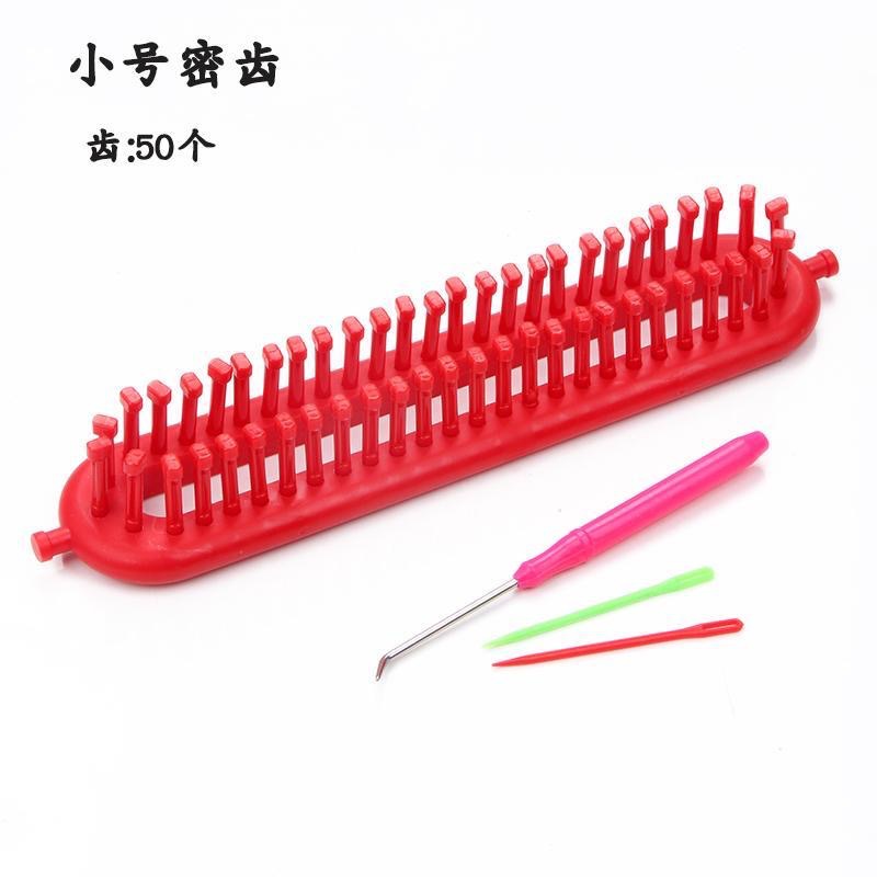 Bufanda sombrero tejer artefacto lana hecho a mano DIY tejer suéter perezoso tejido bufanda herramienta traje