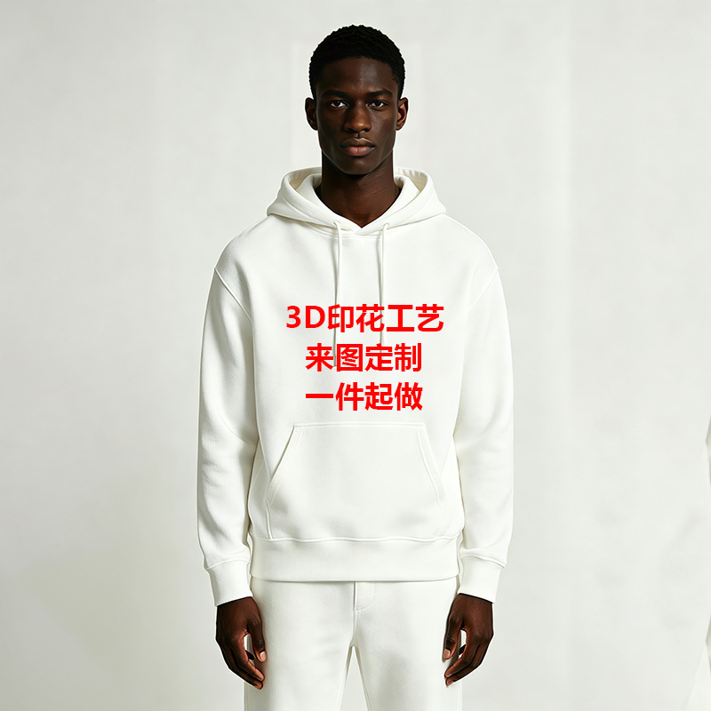 Diy3D Printed Polyester Fiber Autumn and Winter Sweatshirt Long-Sleeved Jacket Cross-Border Exclusive Supply for Temu One-Piece Dropshipping