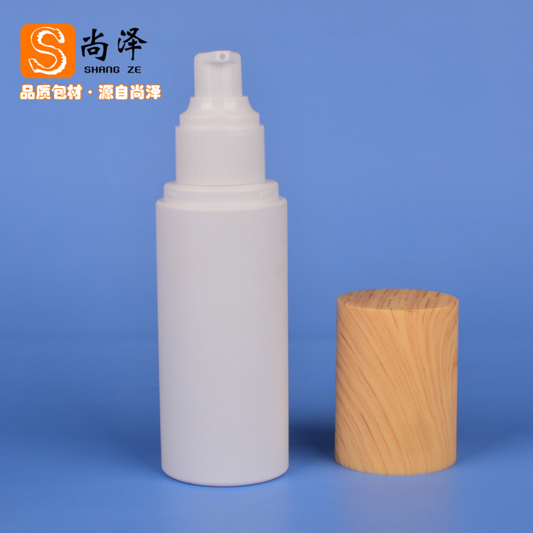 现货100ml木纹盖卡罩瓶 120ml喷雾瓶 150ml乳液瓶