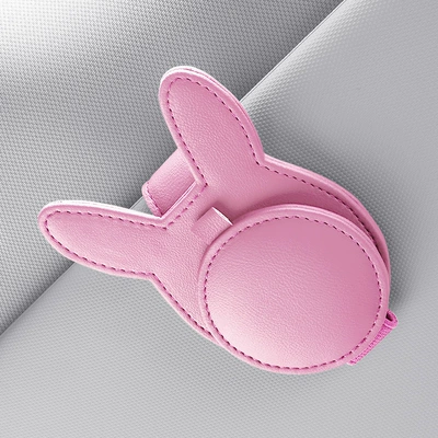 Clip Multifunctional Card Bag | Car Glasses Clip/Bill Clip - section-bglasses-clip-pink