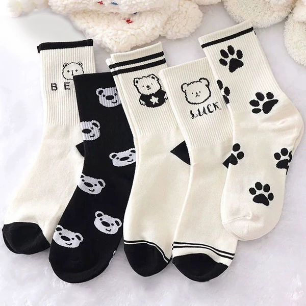 Middle Tube-Black and White Bear