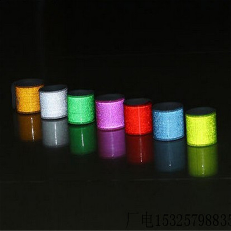 Correa reflectante de conducción de Amazon Correa de muñeca Pulsera fluorescente de anillo reflectante Banda de advertencia deportiva 5 colores