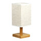 Chinese Style Calligraphy Table Lamp Warm Simple Antique Decorative Nightlight Chinese Style Retro Bedroom Sleeping Square Bedside Lamp