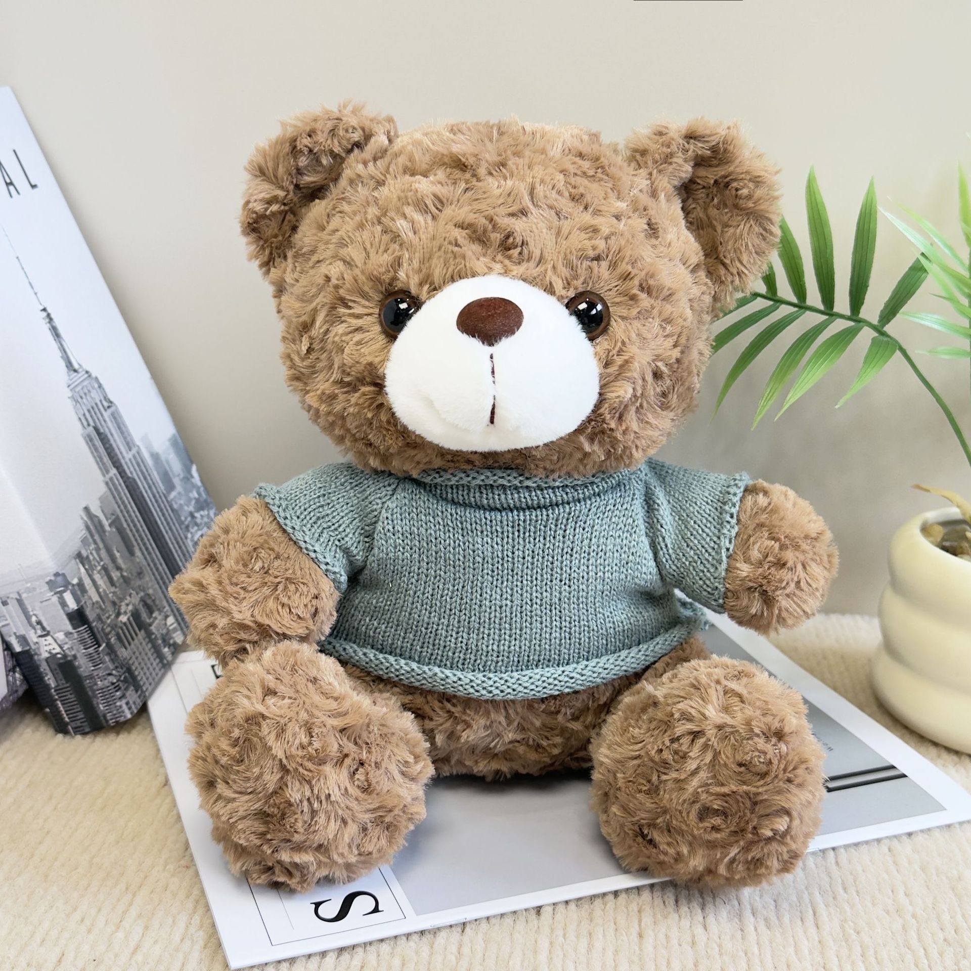Osos de peluche abrazar osos muñecas muñecas agarrar muñecas regalo para niños impresión LOGO regalo juguetes de peluche