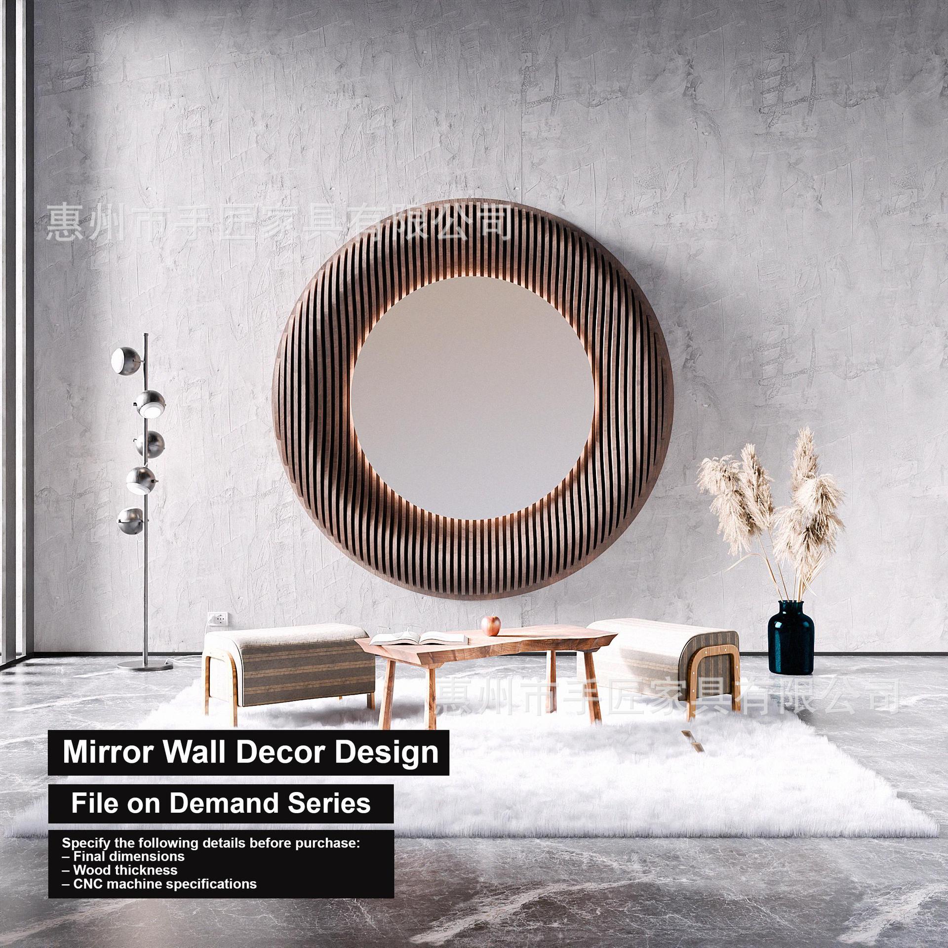 Decoración de Pared Cara de Madera Maciza, Decorativo, para Salón, Dormitorio y Hoteles image 17