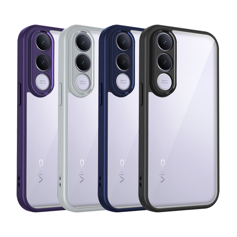 Suitable for Vivo V70Fe Mobile Phone Case with Fine Holes, V60Lite Matte Finish, Iqoo15 Acrylic Anti-Fall Y05 Protective Case Suitable for Vivo V70Fe Mobile Phone Case with Fine Holes, V60Lite Matte Finish, Iqoo15 Acrylic Anti-Fall Y05 Protective Case