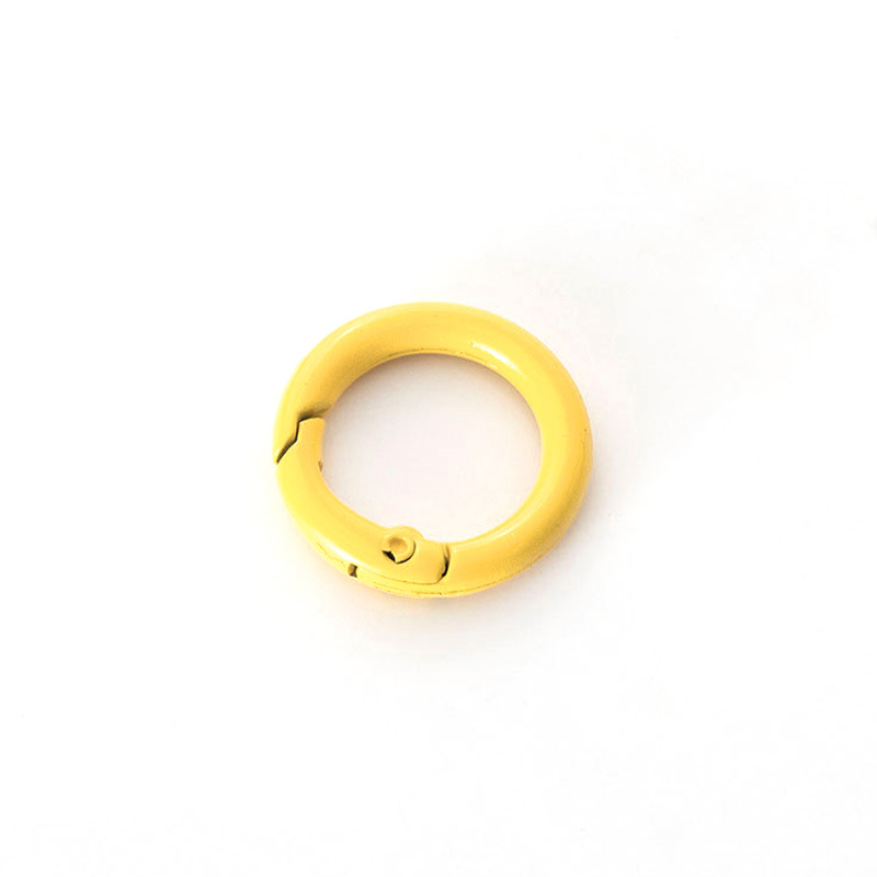23mm llavero de resorte pintado colorido llavero de perro de montaña hervidor gancho DIY joyería bolso percha percha image 20