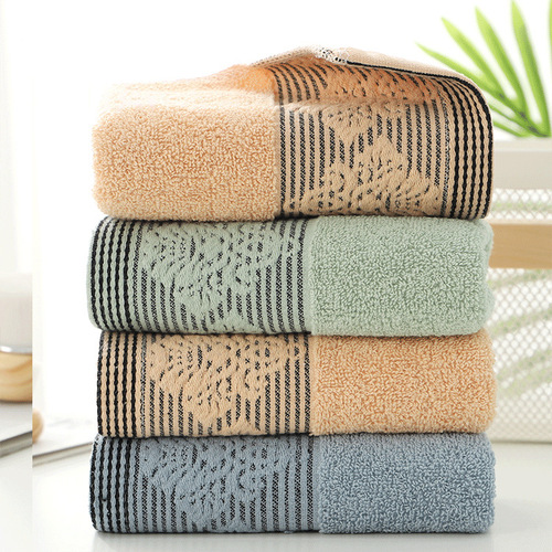 Manufacturer wholesale towel thickened face towel gift towel return gift supermarket labor insurance wholesale customized LOGO