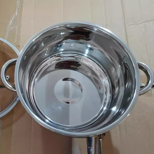 Special Offer: Thickened Pearl Soup Pot with Apple Color Glass Lid, Conical Pot, 24cm, Drop Ship