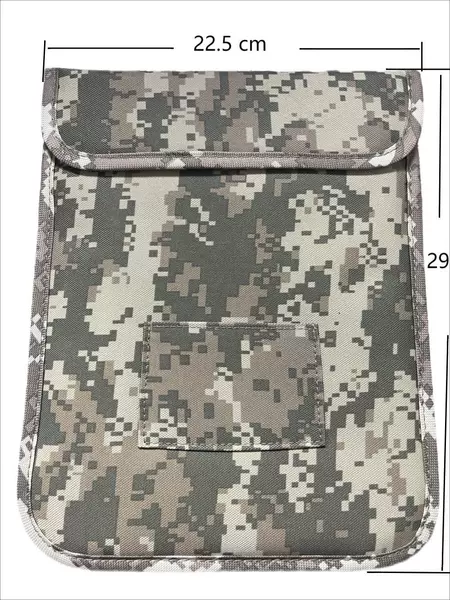 New Computer Bag Ipadmini Camouflage Universal Tablet Large Mobile Phone Signal Shielding Bag Radiation Protection Bag Cosmetics Bag