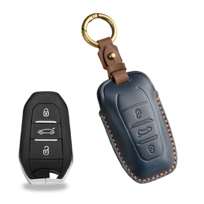 Retro Key Cover Suitable Car key bag - blue