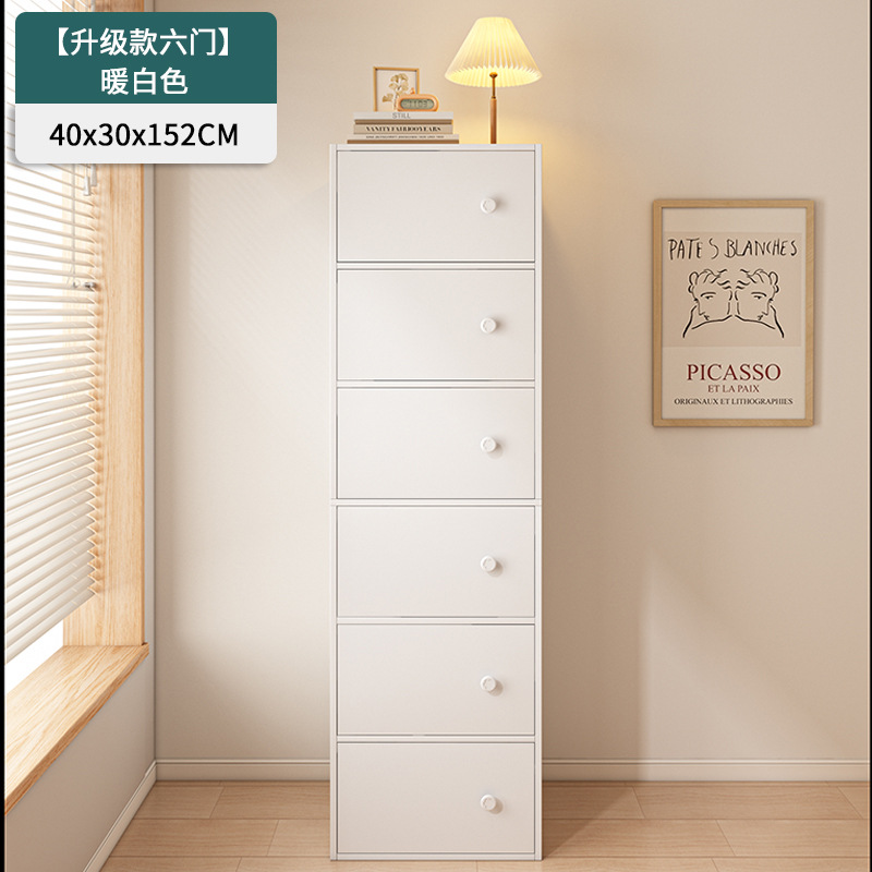 Estante de libros estante de piso sala de estar armario de libros armario de almacenamiento integrado contra la pared almacenamiento doméstico con puerta armario de exhibición a prueba de polvo