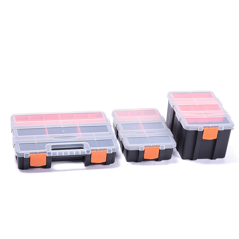 G-421可拼接组装式塑料零件盒 积木电子元器件渔具收纳分隔工具箱