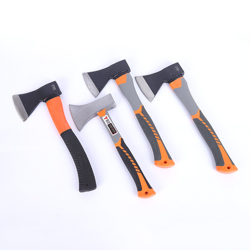 Three-Guarantee Special Steel Axe: Fire Escape & Rescue Breaker with Long Handle, Woodworking Tool, Firefighter's Axe, and Plastic-Handle Design for Firefighting and Log Splitting
