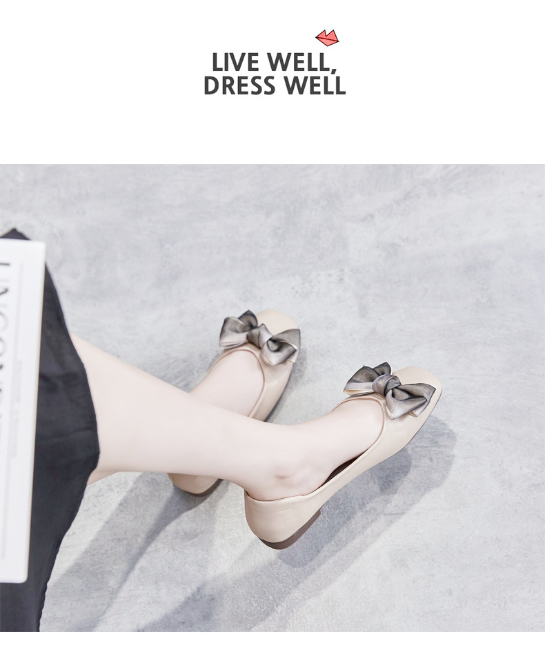 Sandal nữ quai chữ V đế bệt mũi bít phong cách Hàn Quốc — AH168 Màu mơ chi tiết 23