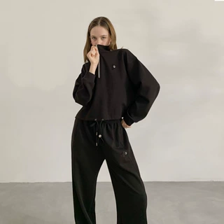 现货AL*运动卫衣秋冬跑步半拉链训练长袖外穿半拉链卫衣女款潮