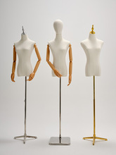 服装店模特道具橱窗展示架子韩版衣服假人偶体型带头半身女模特台