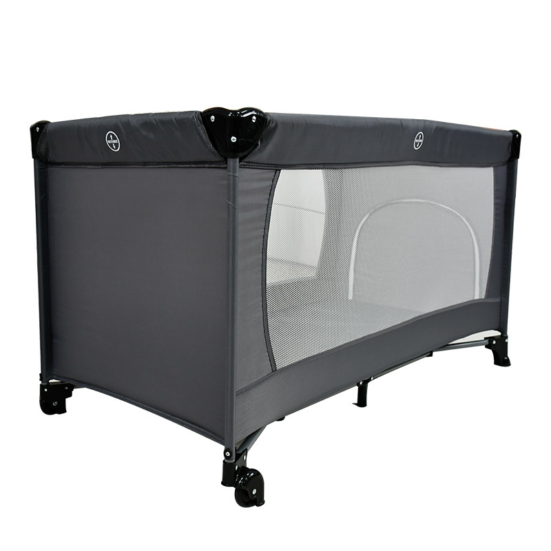 Cama de bebé móvil de empalme cama grande plegable portátil multifuncional recién nacido bebé bb cama pequeña