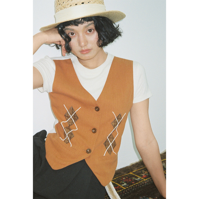 Neihe 2026 Tencel Cotton and Linen Fake Two-Piece Vest T-Shirt Women's Spring and Summer New Short-Sleeved Top Women's 258250