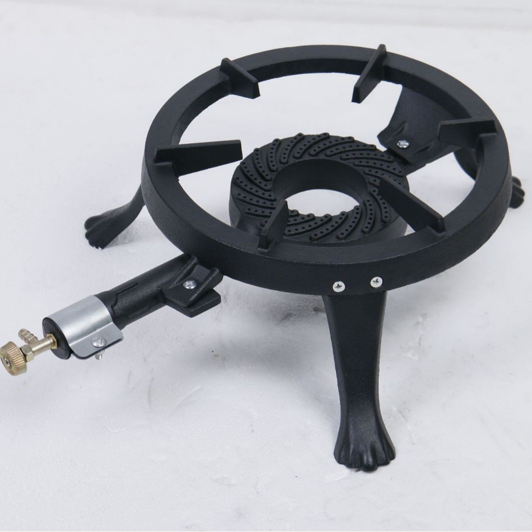 Fabricante directo de exportación gran fuego hierro fundido horno GB0 serie horno de gas picnic gran escala horno de fuego fuerte