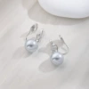 Mosquito coil pearl, ear clips
