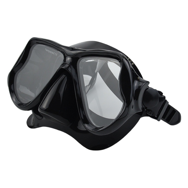 Transfronterizo nuevo adulto profesional integrado HD gafas de buceo ajuste cómodo ajustable máscara de vidrio templado