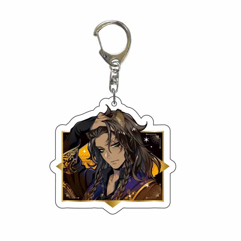 Acrylic keychain, backpack accessory, (Physicals)