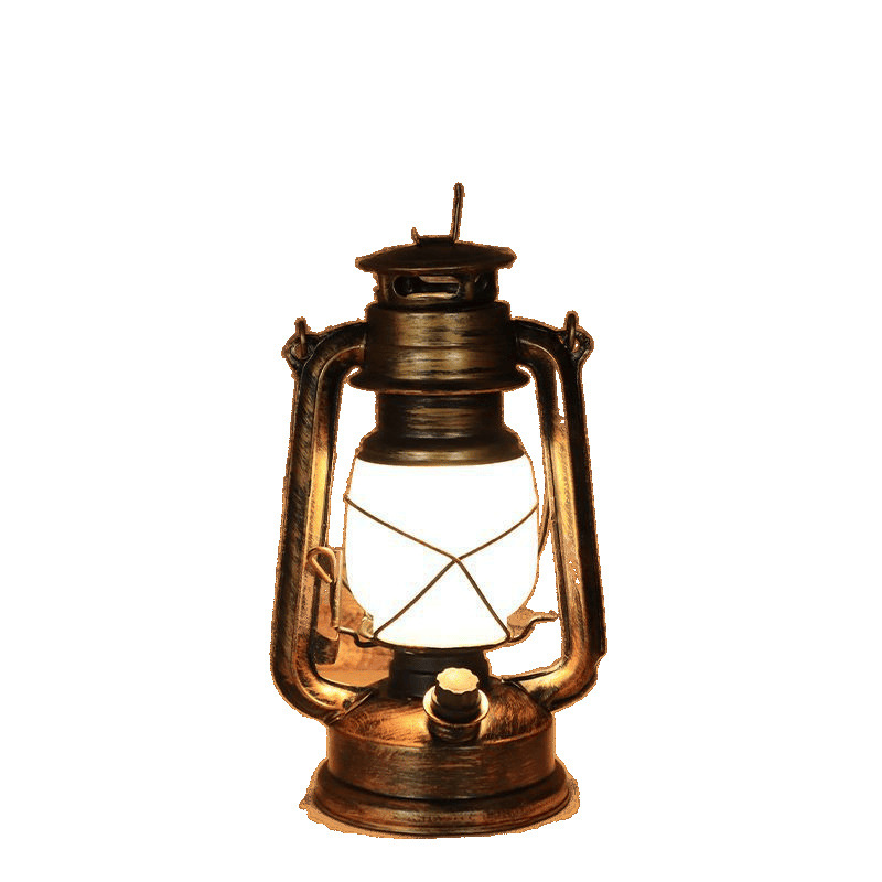 Lámpara de mesa recargable retro atmósfera lámpara decoración lámpara de mesa lámpara de queroseno antiguo al aire libre lámpara de caballo lámpara de guión lámpara fábrica de comercio