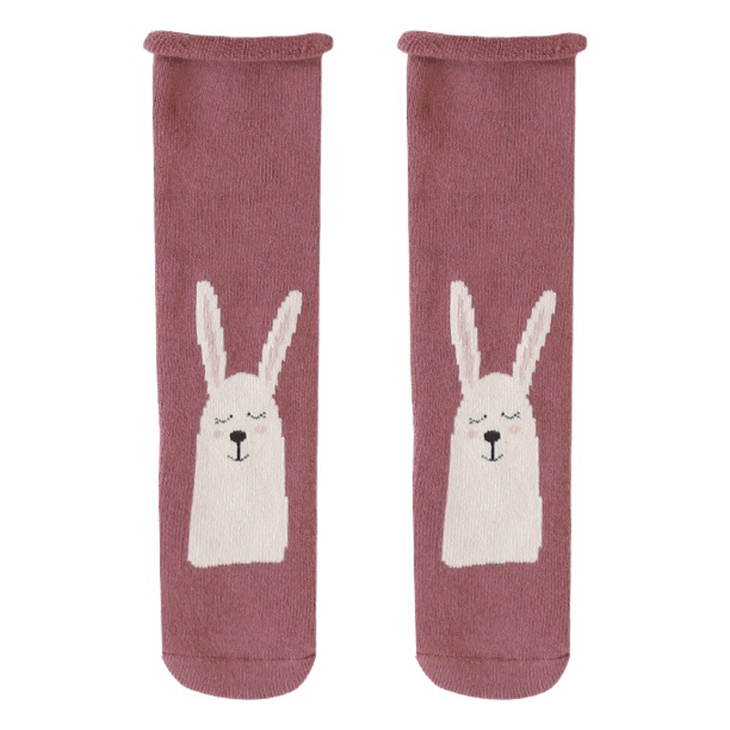 21 Otoño e Invierno Nueva Terry engrosada calcetines de bebé recién nacido medias de bebé Niños Niñas calcetines de algodón infantil