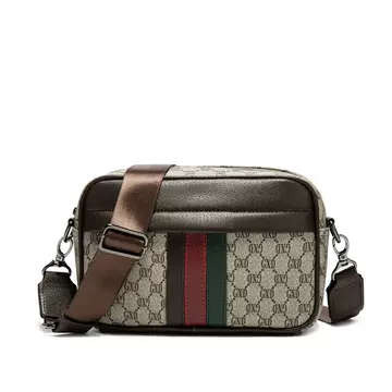 Wholesale new leisure fashion postman single shoulder bag small messenger bag waist bag leisure backpack men's chest Bag Messenger Bag men's bag - ShopShipShake