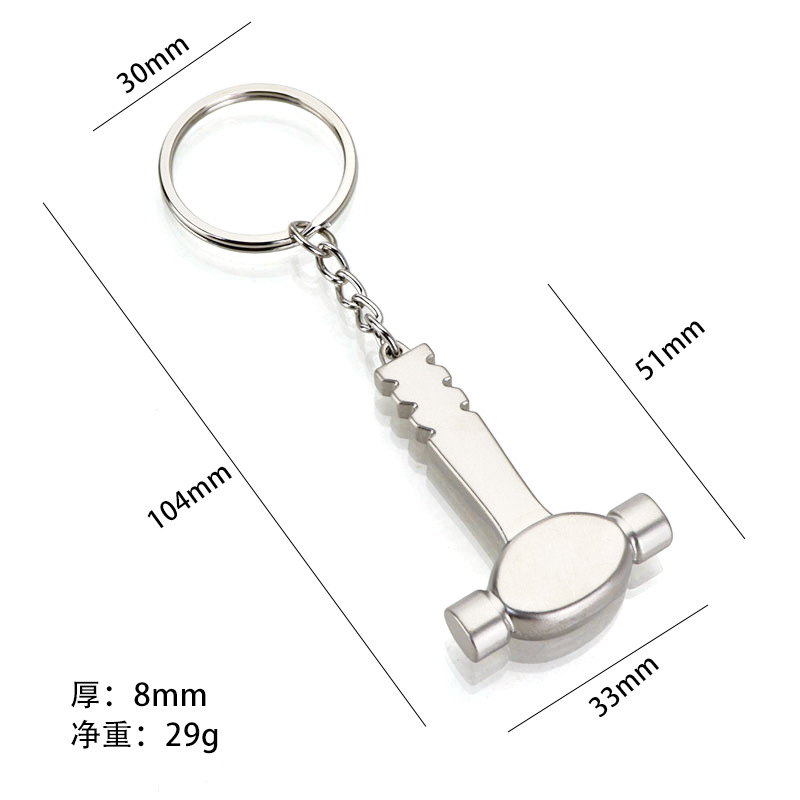 Mini simulación herramienta práctica llavero llave de metal alicates clave colgante creativo llave de los hombres pequeño regalo