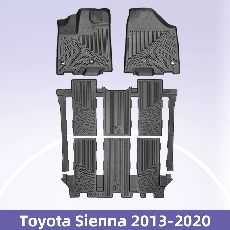 Подходит для Toyota Sienna 2013-2020 3D 24/7 Материал TPE ножки Подушка багажника