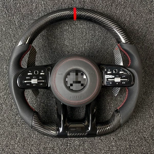 Old-to-new upgrade of the Mercedes-Benz AMG assembly for the entire series of C-class, E-class, S-class, G-class, and GLC carbon fiber steering wheel modification