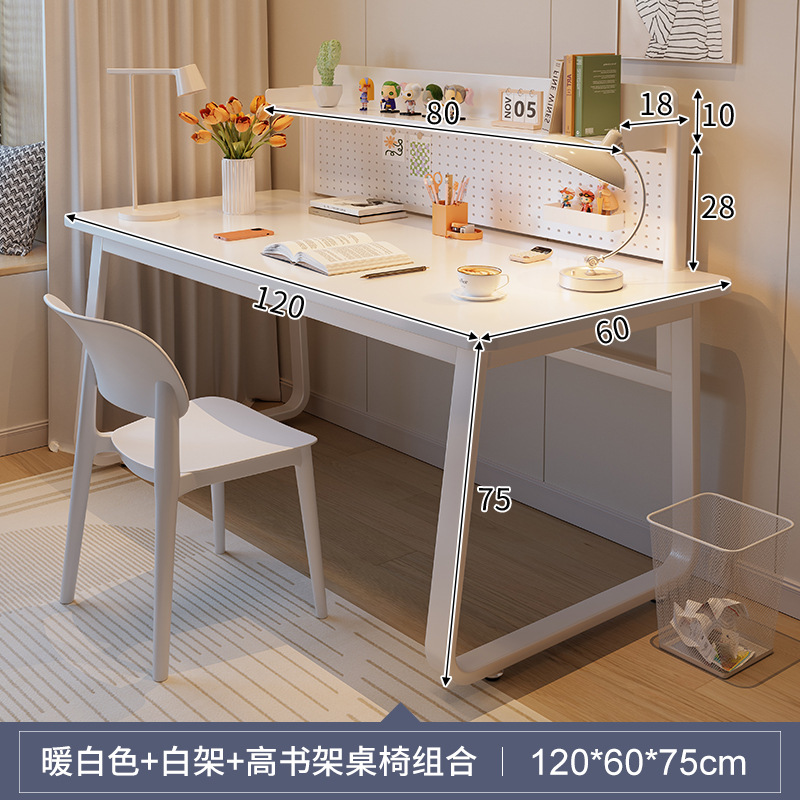 Escritorio de la computadora simple chica dormitorio pequeña mesa estudiante escritorio Workbench pequeño apartamento casa