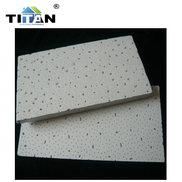 Fabricantes al por mayor RH85 Gypsophila serie placa absorbente de sonido de lana mineral aislamiento acústico placa de lana mineral ignífuga y a prueba de humedad