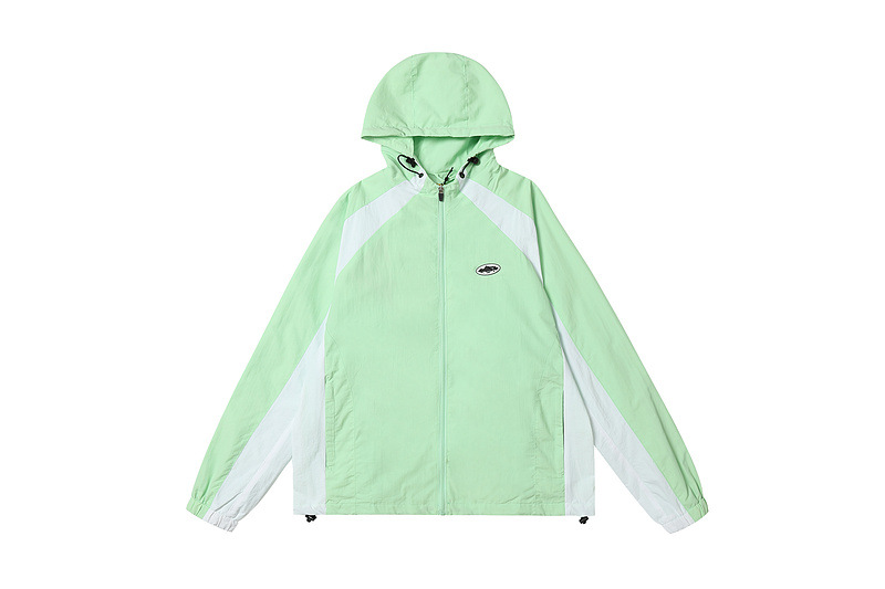 Americana 3M reflectante cazadora con capucha ropa de protección solar los hombres marca moda Otoño Chaqueta ligera