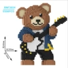 RNF3024 Bass Teddy Bear