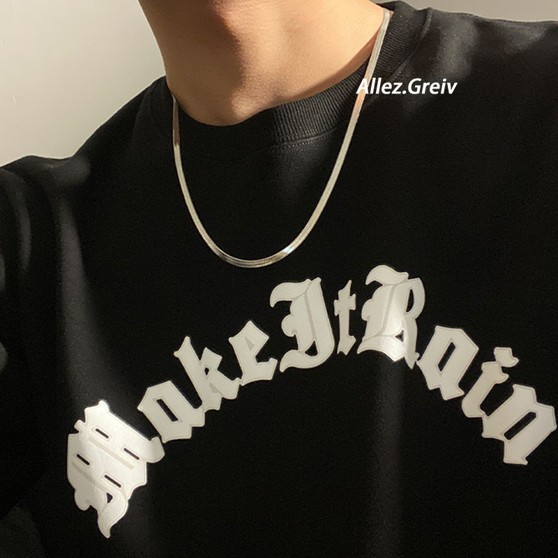 Fashion Heart Shape Titanium Steel Plating Necklace 1 Piece