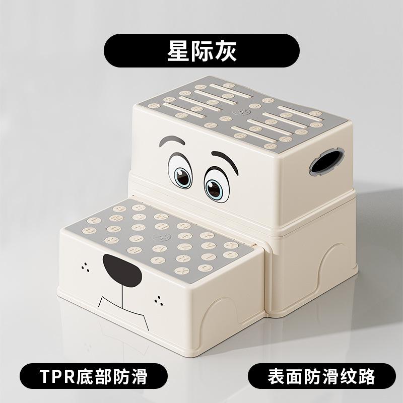 Taburete infantil para lavarse las manos, taburete de escalones para cepillarse los dientes, lavarse la cara, escalones para inodoro, taburete de pedal para niños, taburete de lavado para niños