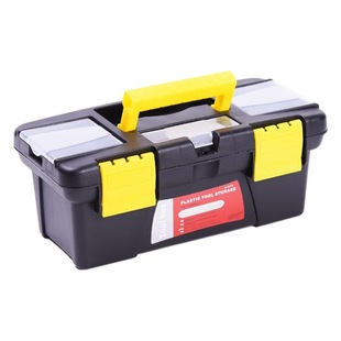 Reinforced anti-pressure 10-inch household art storage box auto repair tool parts storage box plastic hardware toolbox