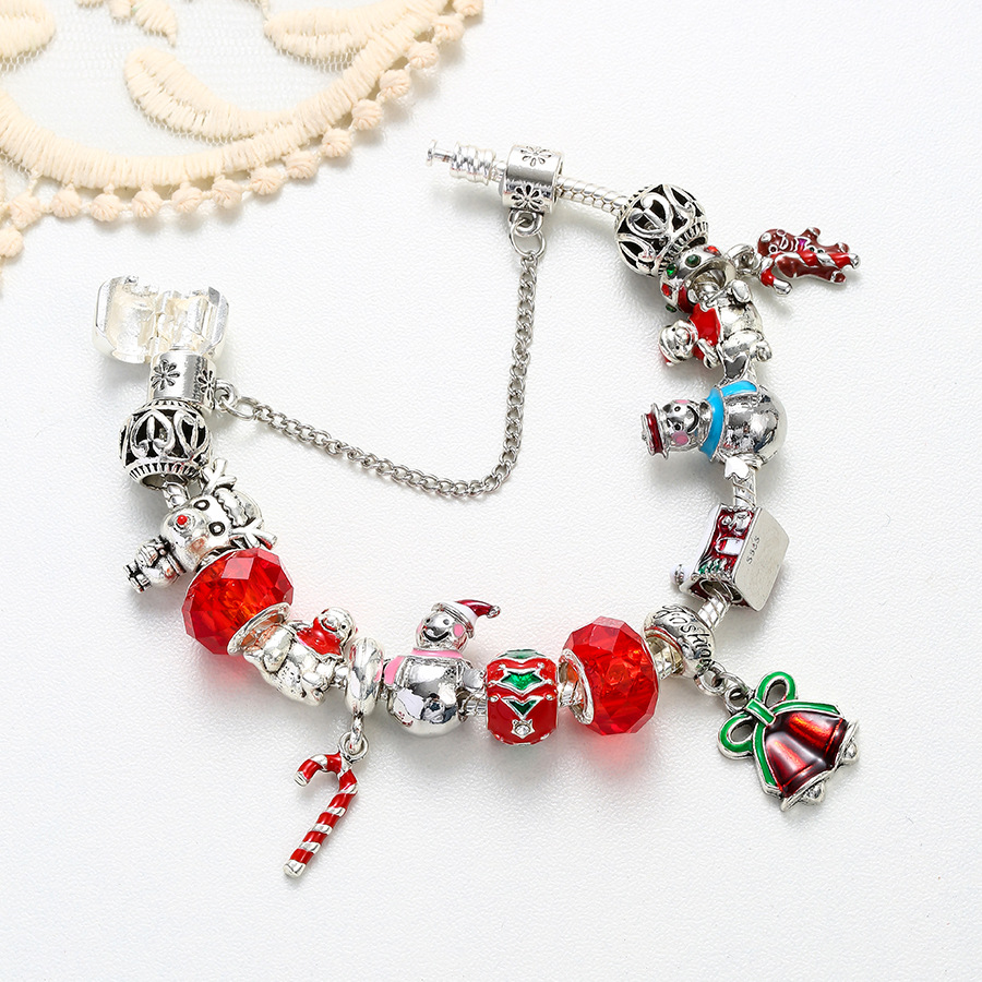 Fashion Cartoon Alloy Beaded Unisex Bracelets display picture 3